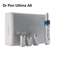 1 set  Electric Derma Roller Dr Pen A6 Rechargeable Auto Micro Needle Wireless Microneedling Machine Derma Stamp Therapy MTS