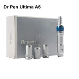 1 set  Electric Derma Roller Dr Pen A6 Rechargeable Auto Micro Needle Wireless Microneedling Machine Derma Stamp Therapy MTS
